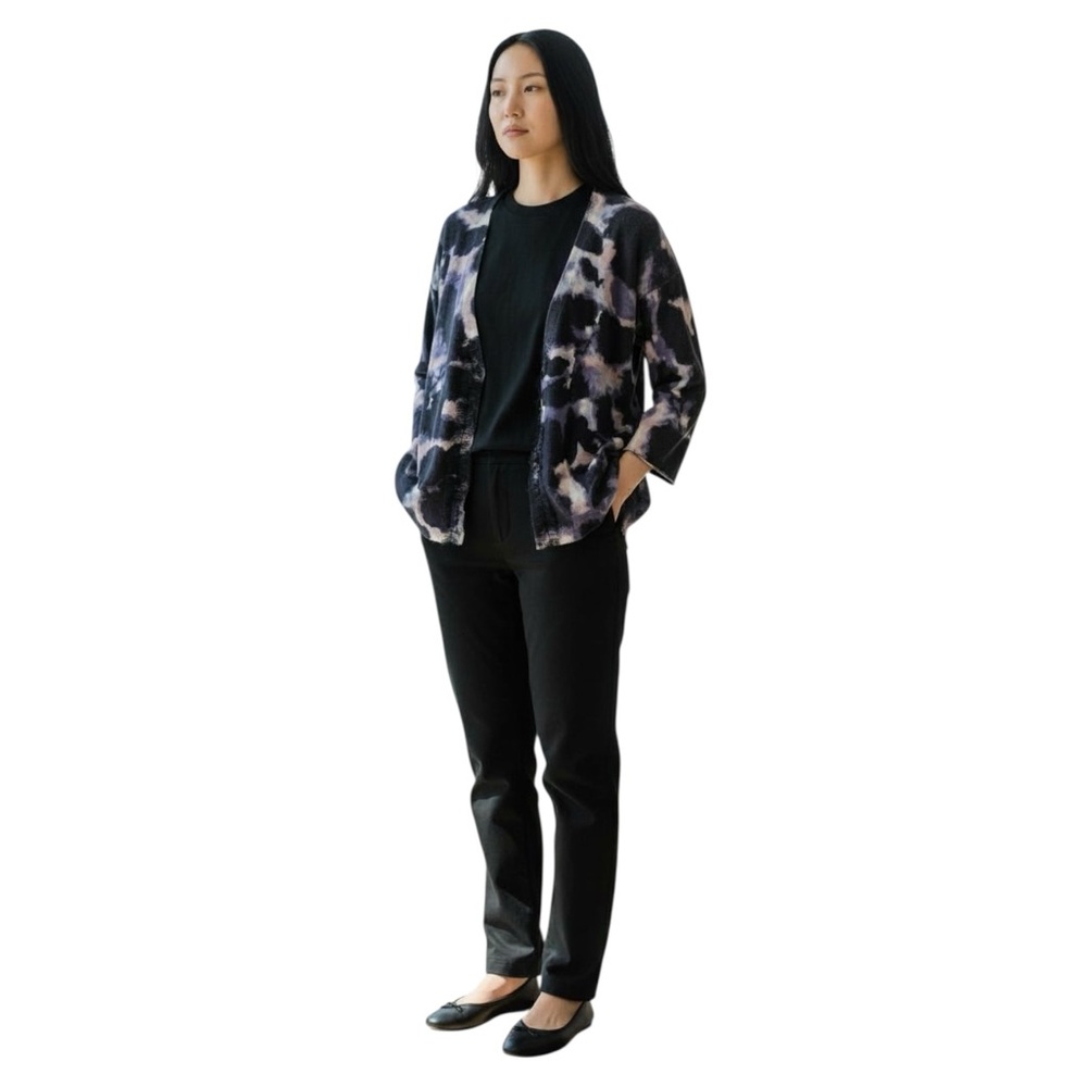 SIMPLY VERA Vera Wang Woman’s Tie Dye Button Front Cardigan size Medium